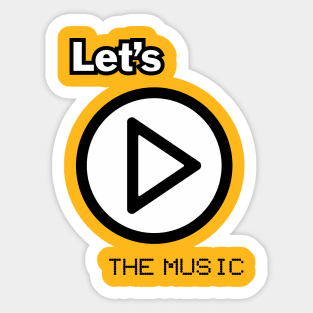 INUKREASI PLAYER ICONS - LETS PLAY THE MUSIC V.1 Sticker